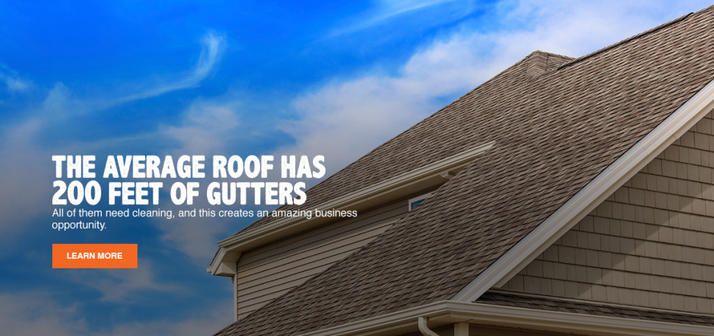 Gutter cleaning franchise opportunities with Outback GutterVac